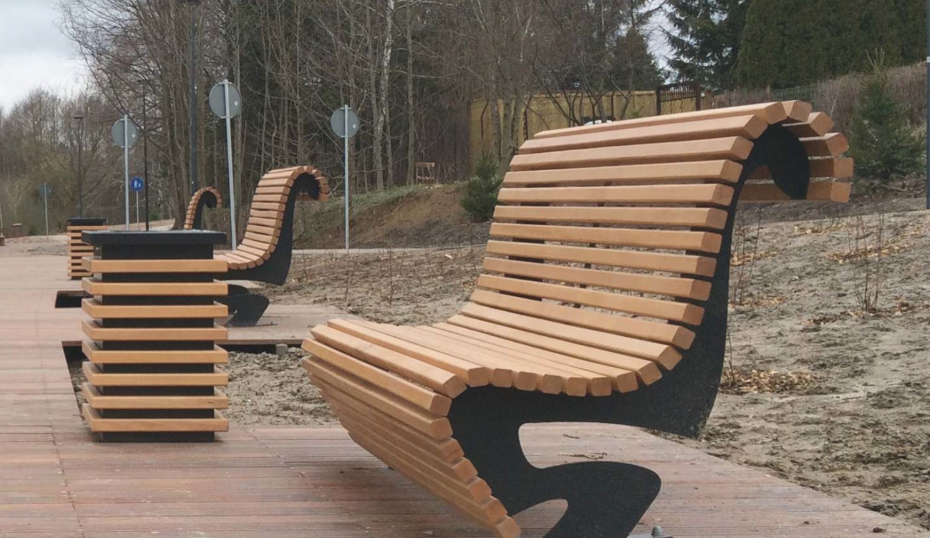 street furniture in dubai